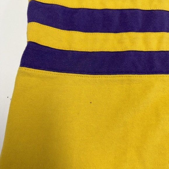 Vintage Pro Player Los Angeles Lakers Shirt Mens XL 1/2 Zip Embroidered Shooting - Picture 10 of 14